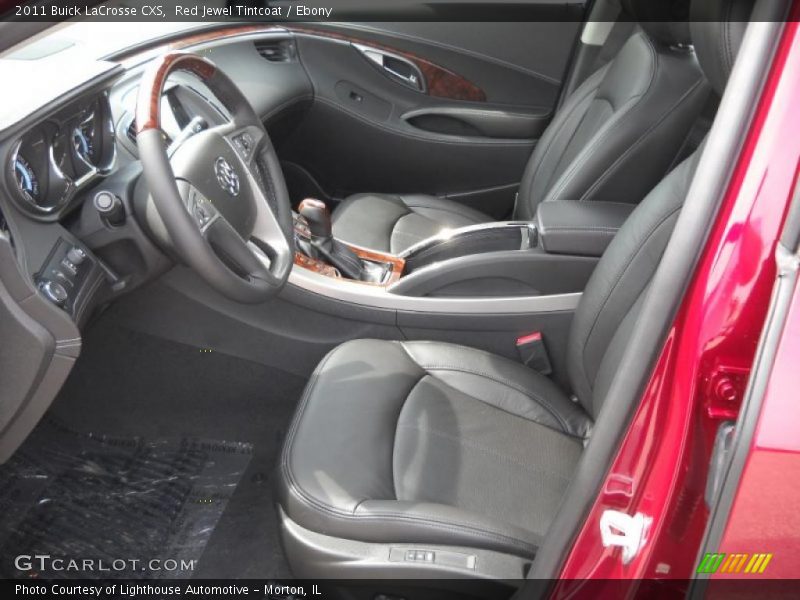 Red Jewel Tintcoat / Ebony 2011 Buick LaCrosse CXS