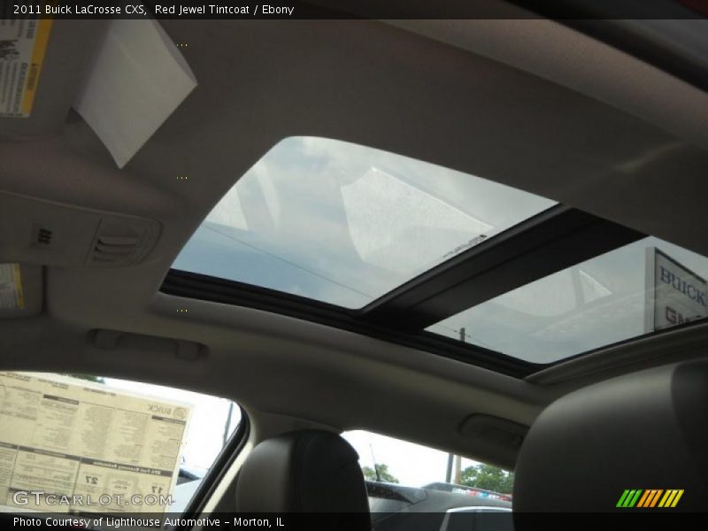 Red Jewel Tintcoat / Ebony 2011 Buick LaCrosse CXS