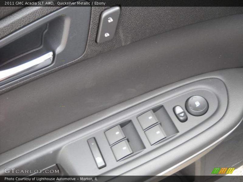 Quicksilver Metallic / Ebony 2011 GMC Acadia SLT AWD