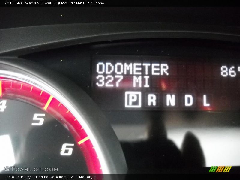 Quicksilver Metallic / Ebony 2011 GMC Acadia SLT AWD