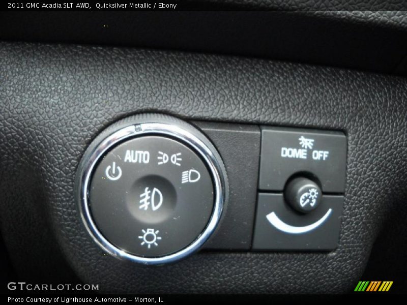 Quicksilver Metallic / Ebony 2011 GMC Acadia SLT AWD
