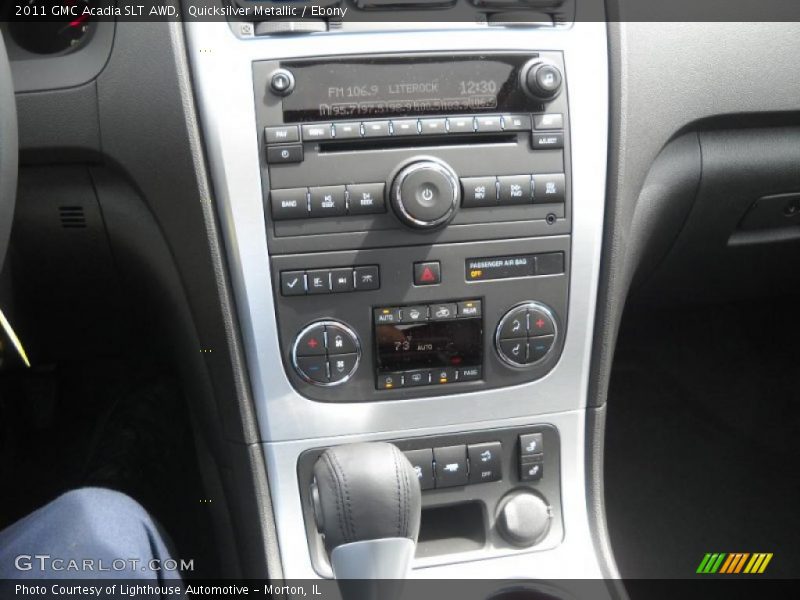Quicksilver Metallic / Ebony 2011 GMC Acadia SLT AWD