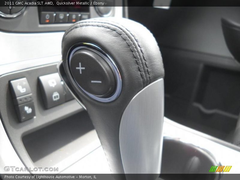 Quicksilver Metallic / Ebony 2011 GMC Acadia SLT AWD