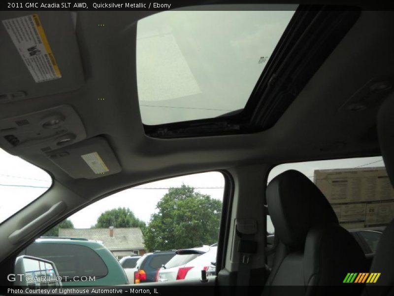 Quicksilver Metallic / Ebony 2011 GMC Acadia SLT AWD