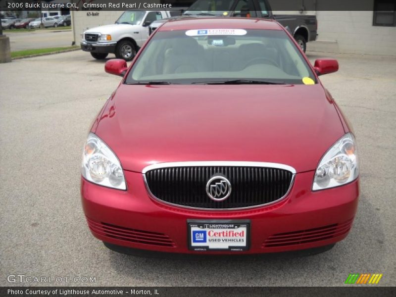 Crimson Red Pearl / Cashmere 2006 Buick Lucerne CXL