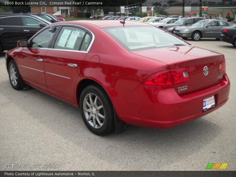 Crimson Red Pearl / Cashmere 2006 Buick Lucerne CXL