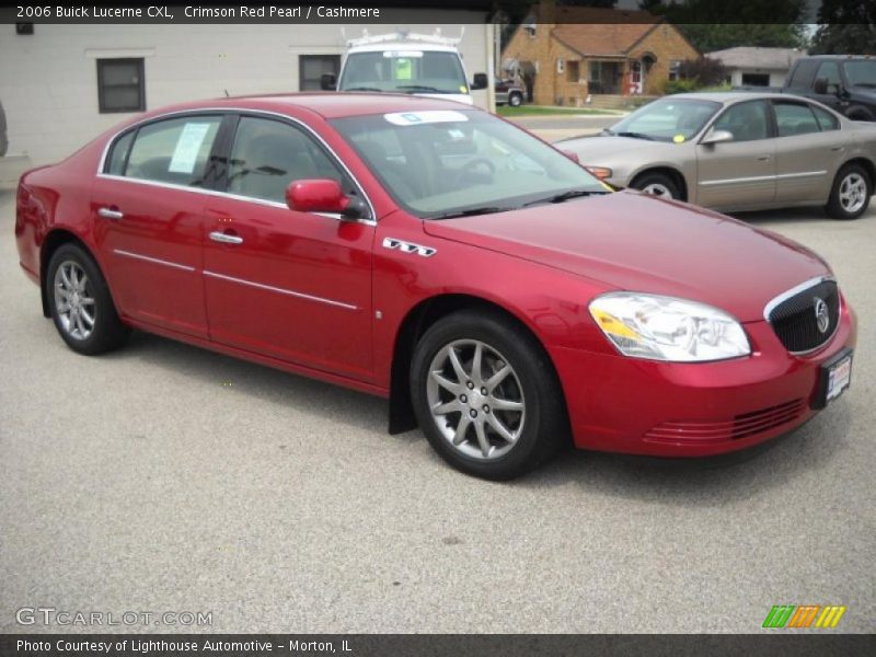 Crimson Red Pearl / Cashmere 2006 Buick Lucerne CXL