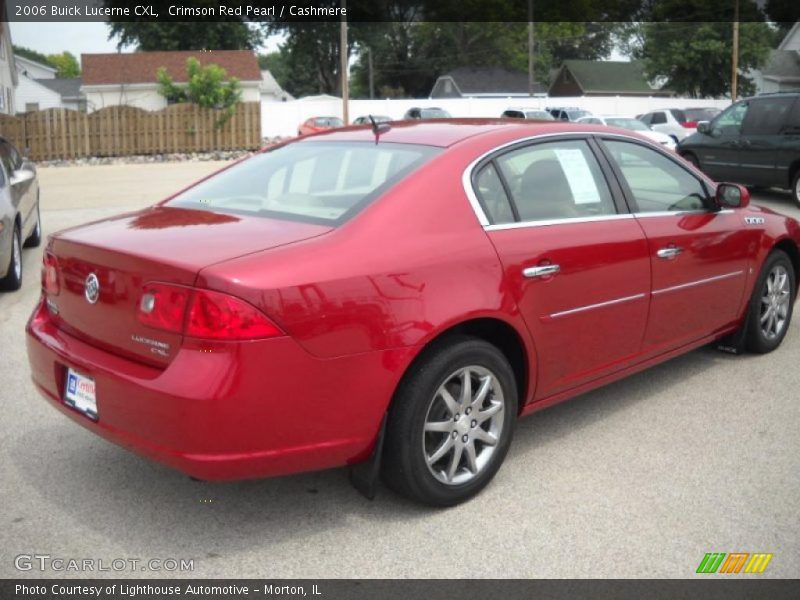 Crimson Red Pearl / Cashmere 2006 Buick Lucerne CXL