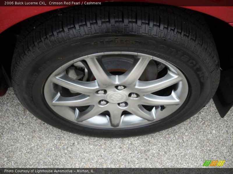 Crimson Red Pearl / Cashmere 2006 Buick Lucerne CXL