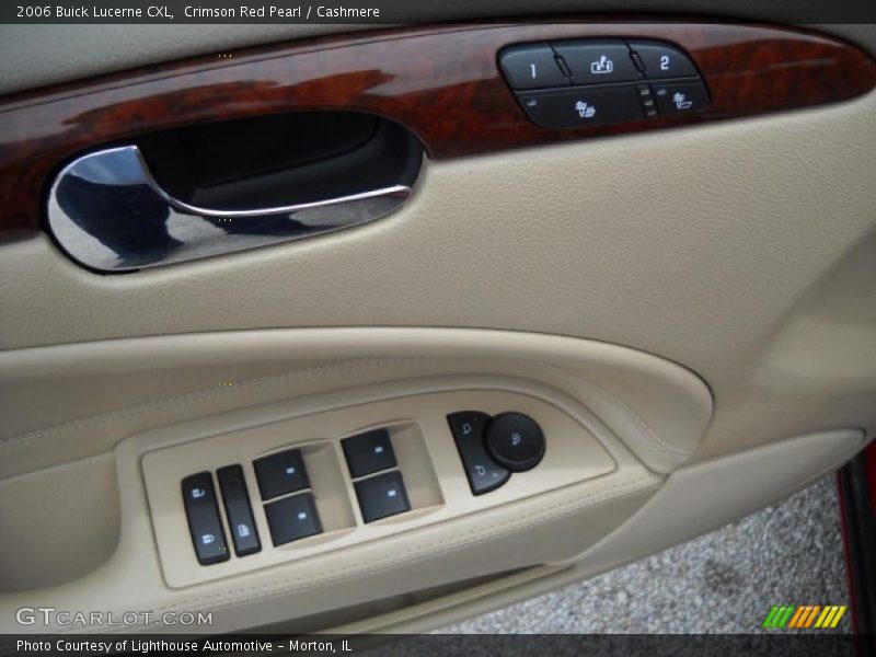 Crimson Red Pearl / Cashmere 2006 Buick Lucerne CXL