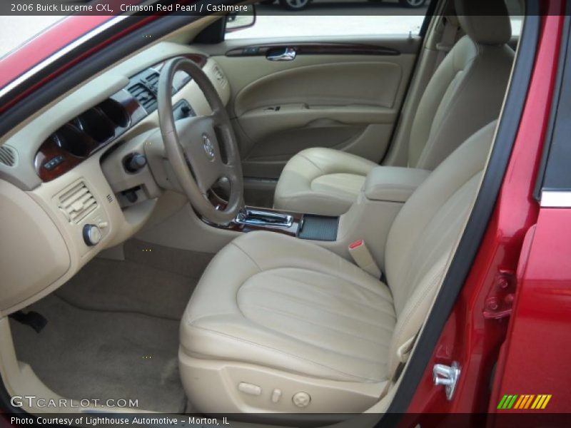 Crimson Red Pearl / Cashmere 2006 Buick Lucerne CXL