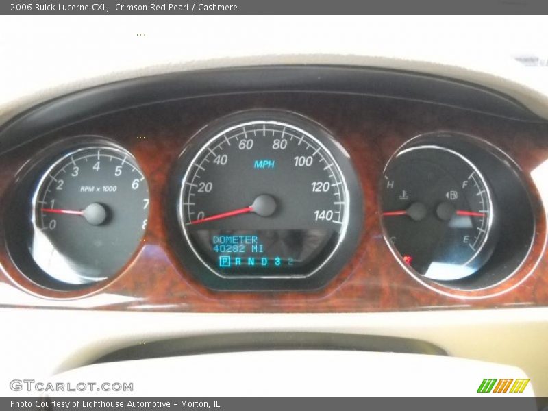 Crimson Red Pearl / Cashmere 2006 Buick Lucerne CXL
