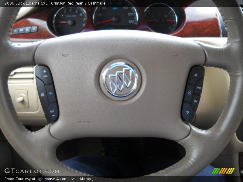 Crimson Red Pearl / Cashmere 2006 Buick Lucerne CXL