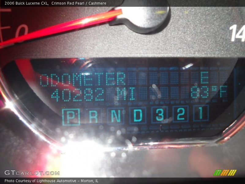 Crimson Red Pearl / Cashmere 2006 Buick Lucerne CXL