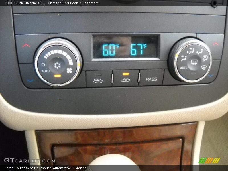 Crimson Red Pearl / Cashmere 2006 Buick Lucerne CXL