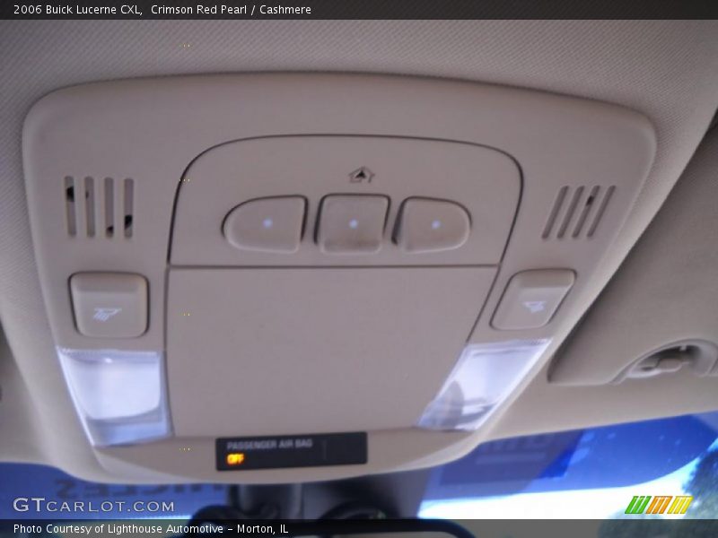 Crimson Red Pearl / Cashmere 2006 Buick Lucerne CXL