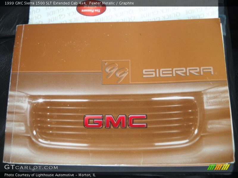 Pewter Metallic / Graphite 1999 GMC Sierra 1500 SLT Extended Cab 4x4