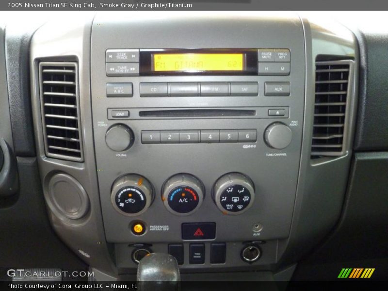 Smoke Gray / Graphite/Titanium 2005 Nissan Titan SE King Cab