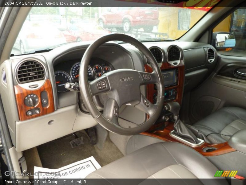 Onyx Black / Dark Pewter 2004 GMC Envoy SLE