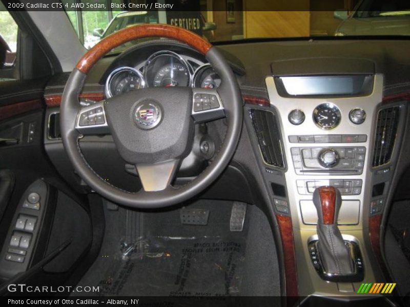 Black Cherry / Ebony 2009 Cadillac CTS 4 AWD Sedan