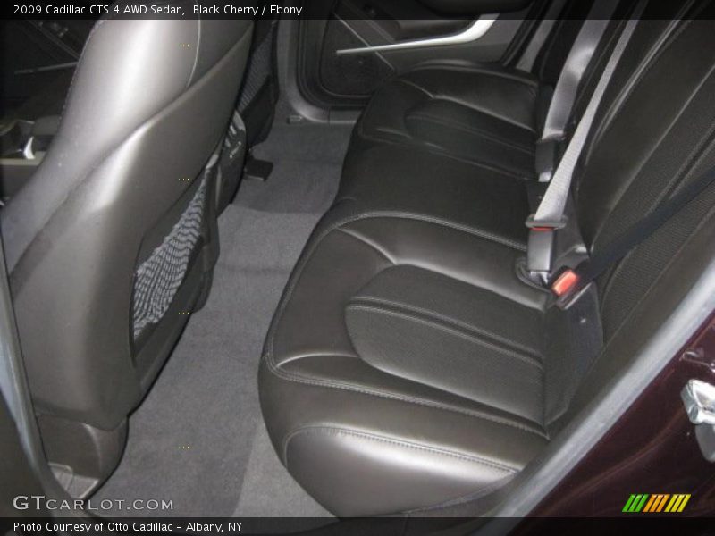 Black Cherry / Ebony 2009 Cadillac CTS 4 AWD Sedan