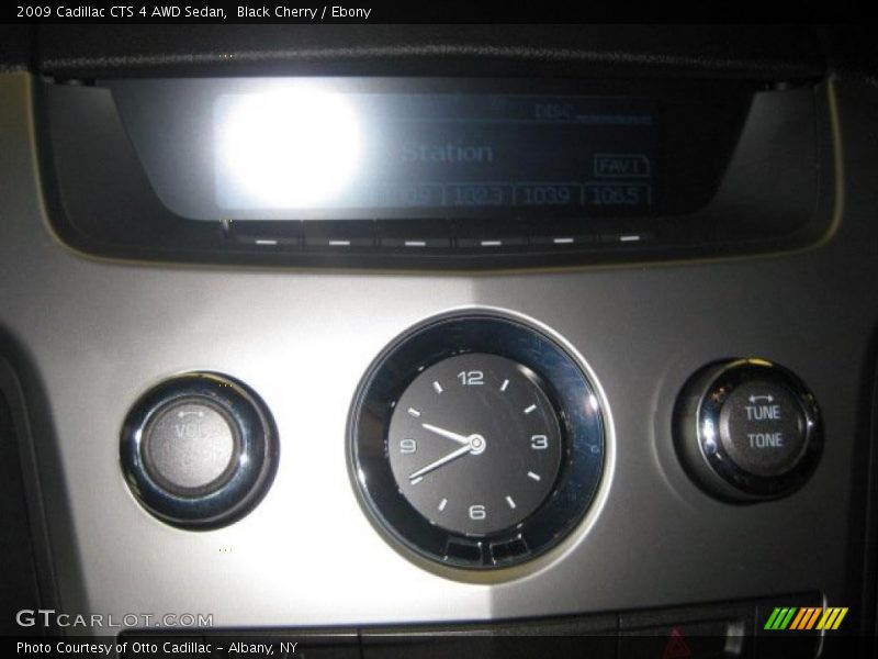 Black Cherry / Ebony 2009 Cadillac CTS 4 AWD Sedan
