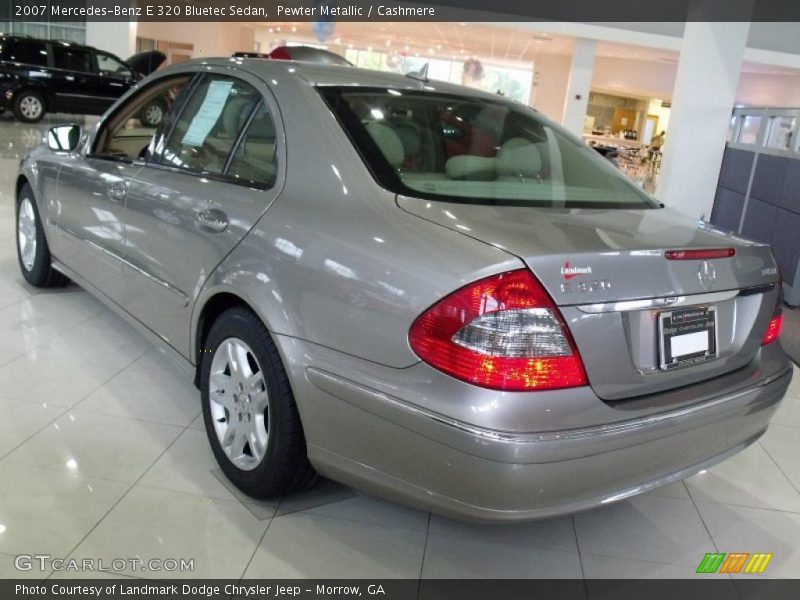 Pewter Metallic / Cashmere 2007 Mercedes-Benz E 320 Bluetec Sedan