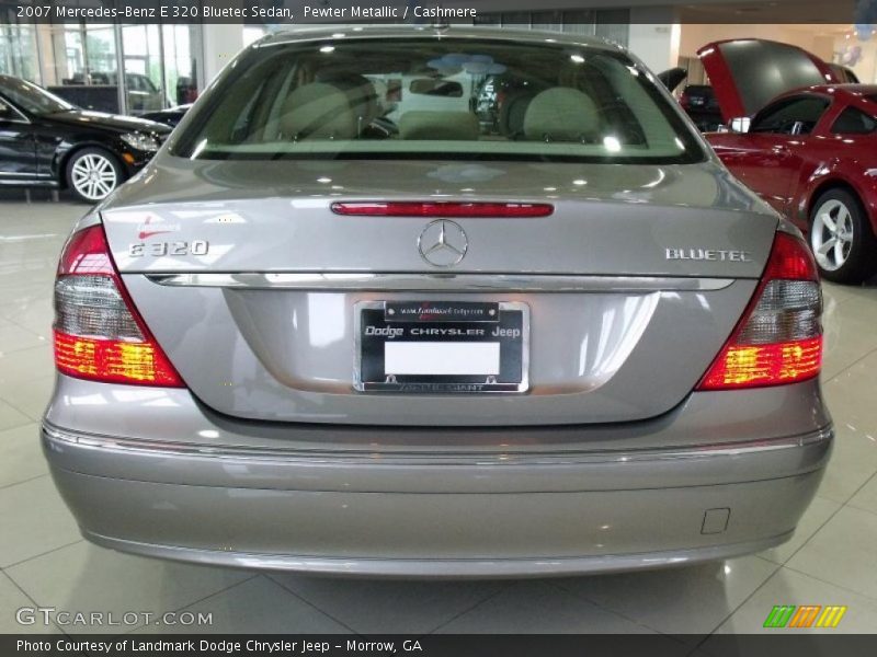 Pewter Metallic / Cashmere 2007 Mercedes-Benz E 320 Bluetec Sedan