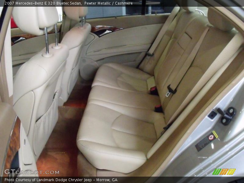 Pewter Metallic / Cashmere 2007 Mercedes-Benz E 320 Bluetec Sedan