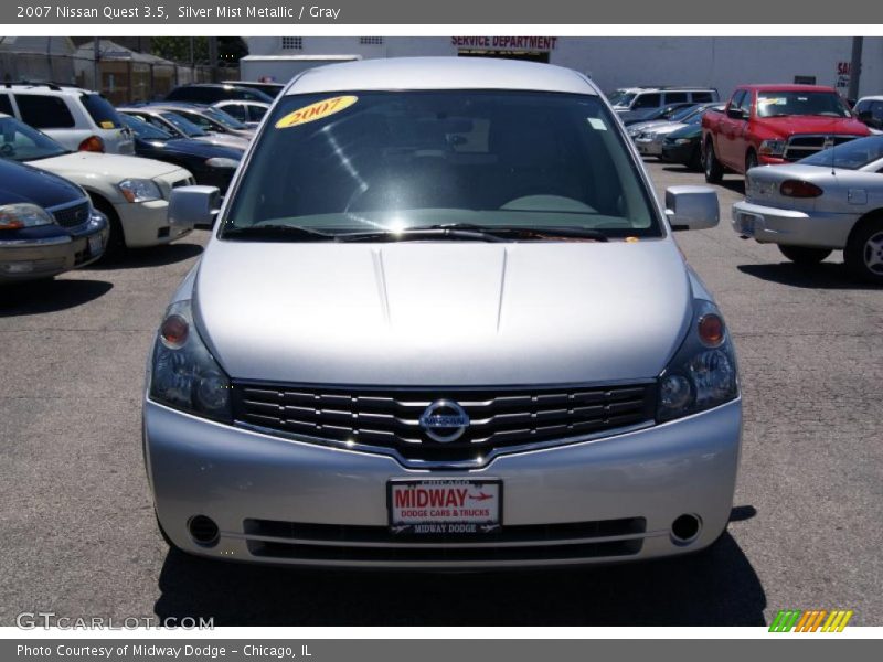 Silver Mist Metallic / Gray 2007 Nissan Quest 3.5