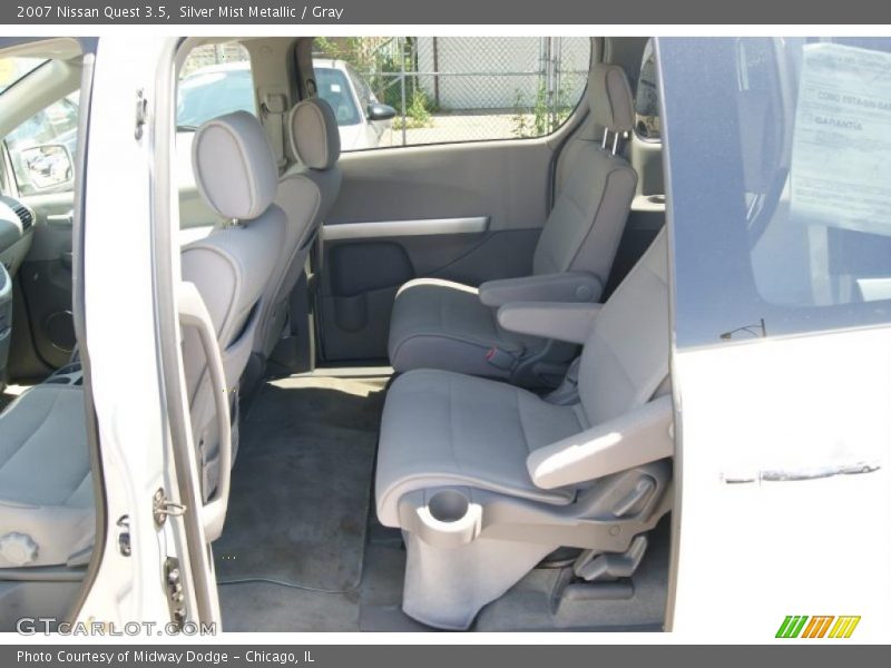 Silver Mist Metallic / Gray 2007 Nissan Quest 3.5