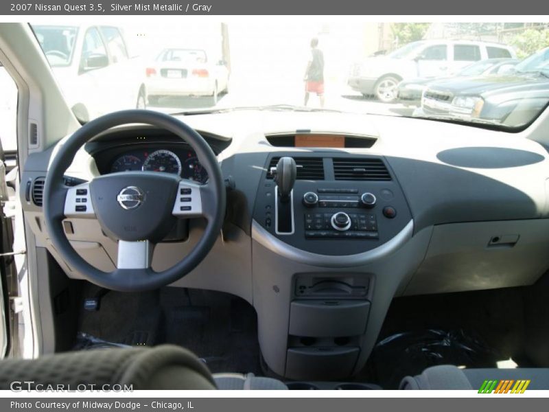 Silver Mist Metallic / Gray 2007 Nissan Quest 3.5