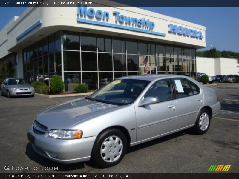 Platinum Metallic / Dusk 2001 Nissan Altima GXE