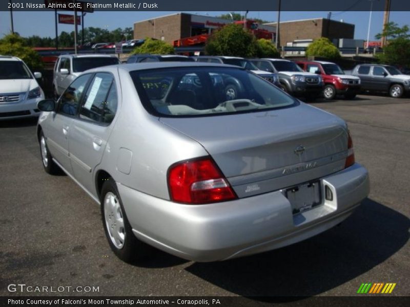 Platinum Metallic / Dusk 2001 Nissan Altima GXE