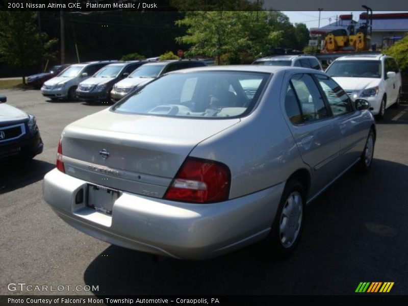 Platinum Metallic / Dusk 2001 Nissan Altima GXE
