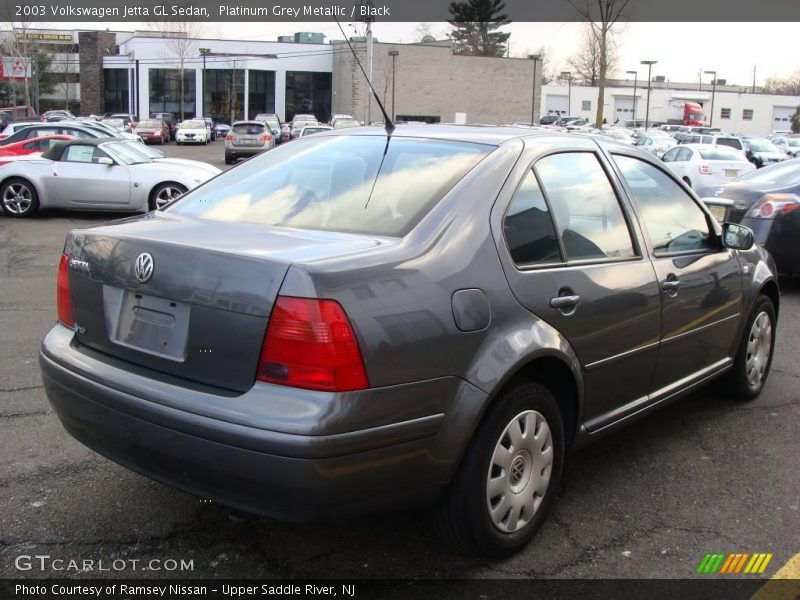 Platinum Grey Metallic / Black 2003 Volkswagen Jetta GL Sedan