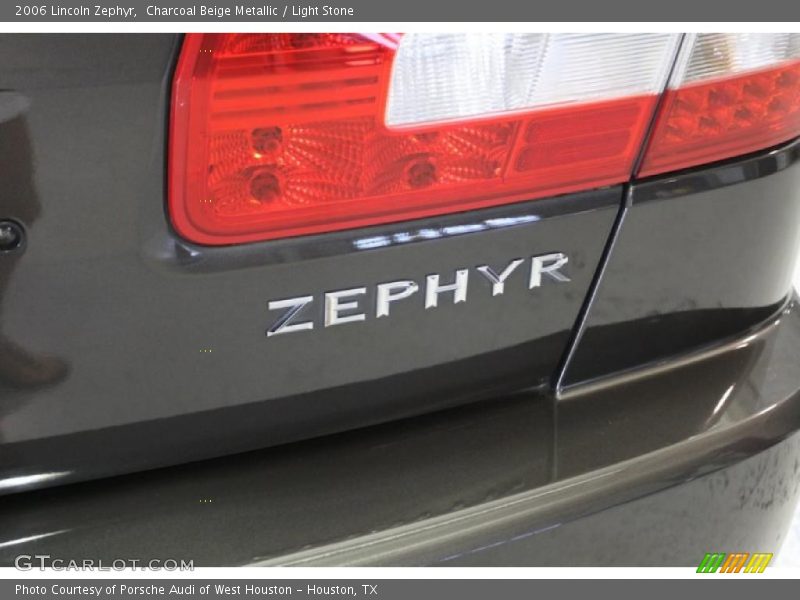 Charcoal Beige Metallic / Light Stone 2006 Lincoln Zephyr