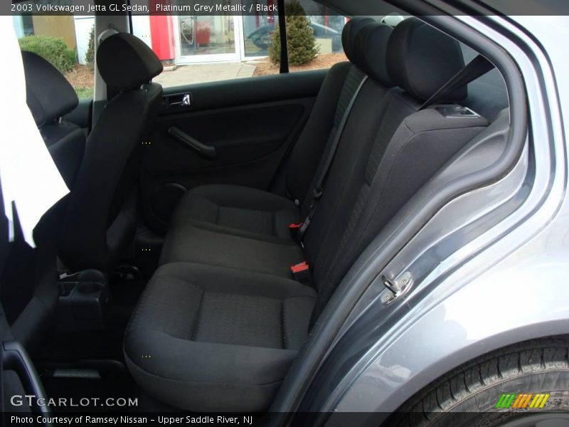 Platinum Grey Metallic / Black 2003 Volkswagen Jetta GL Sedan