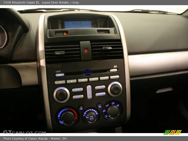 Liquid Silver Metallic / Gray 2008 Mitsubishi Galant ES