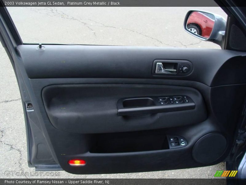 Platinum Grey Metallic / Black 2003 Volkswagen Jetta GL Sedan