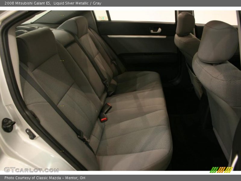 Liquid Silver Metallic / Gray 2008 Mitsubishi Galant ES