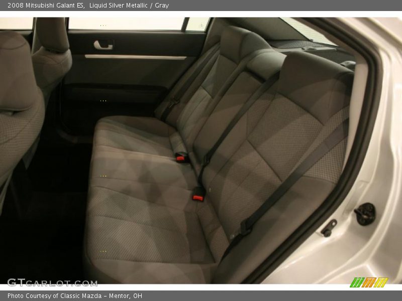Liquid Silver Metallic / Gray 2008 Mitsubishi Galant ES