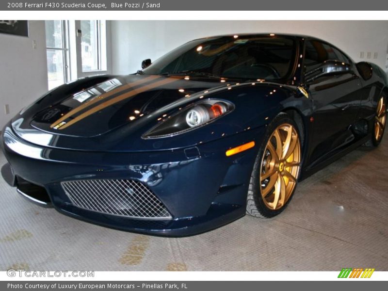 Blue Pozzi / Sand 2008 Ferrari F430 Scuderia Coupe