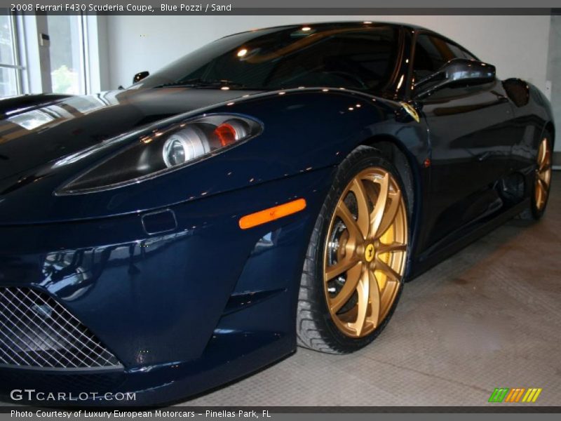 Blue Pozzi / Sand 2008 Ferrari F430 Scuderia Coupe