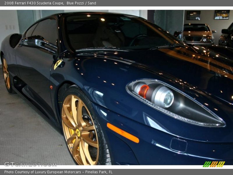 Blue Pozzi / Sand 2008 Ferrari F430 Scuderia Coupe