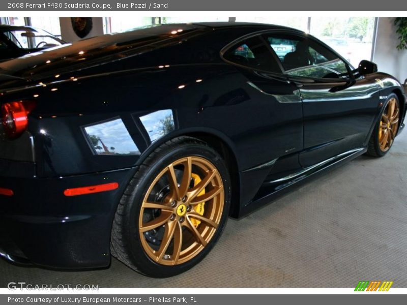 Blue Pozzi / Sand 2008 Ferrari F430 Scuderia Coupe
