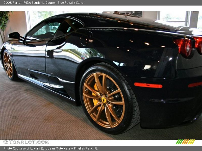 Blue Pozzi / Sand 2008 Ferrari F430 Scuderia Coupe