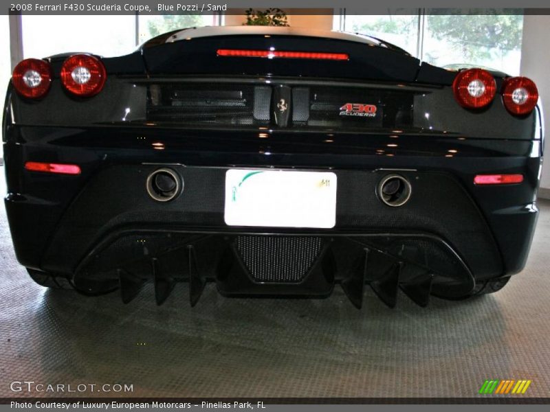 Blue Pozzi / Sand 2008 Ferrari F430 Scuderia Coupe