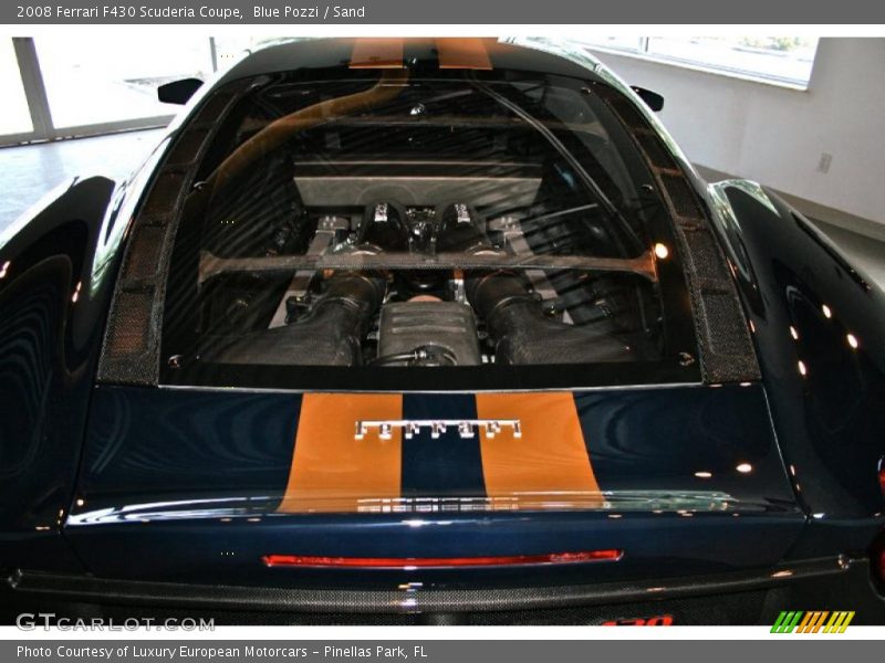 Blue Pozzi / Sand 2008 Ferrari F430 Scuderia Coupe
