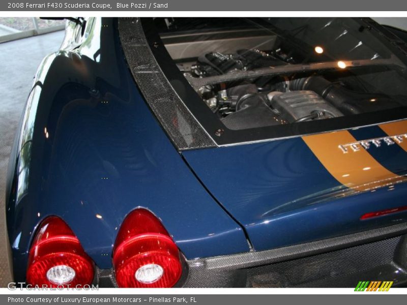 Blue Pozzi / Sand 2008 Ferrari F430 Scuderia Coupe